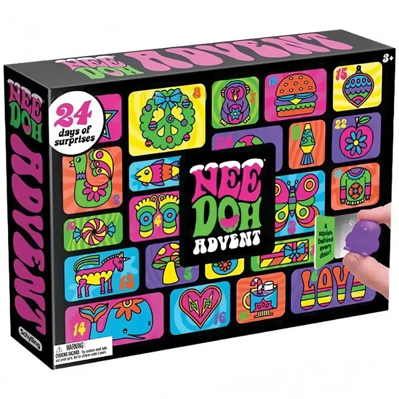Mystery Box Blind Bag - Kalender hitung mundur Natal: rangkaian hadiah