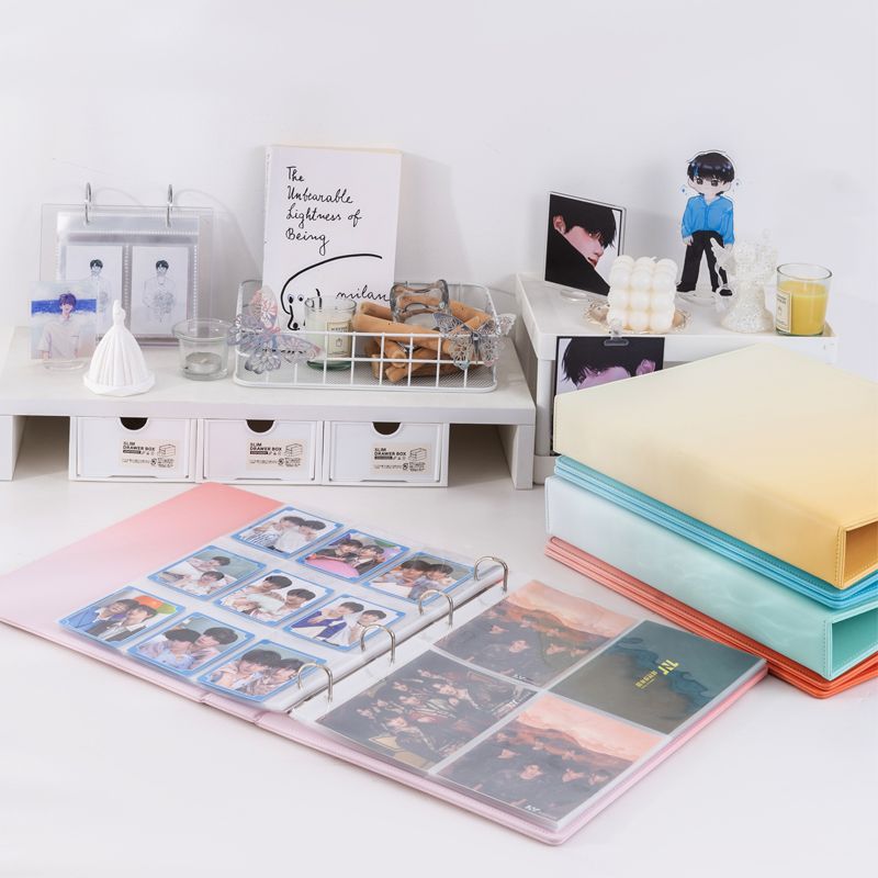 Pokemon Binder Card - Album Foto A4 Mewah dengan Kulit
