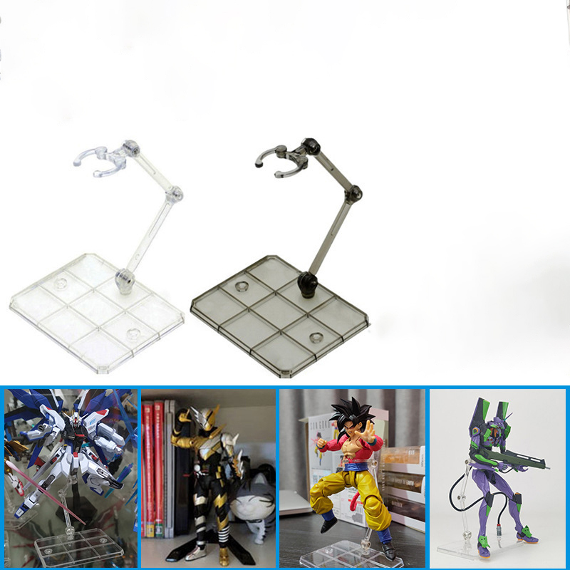 Action Figure Stand - Dudukan Figur Aksi Bening, Dudukan Pajangan
