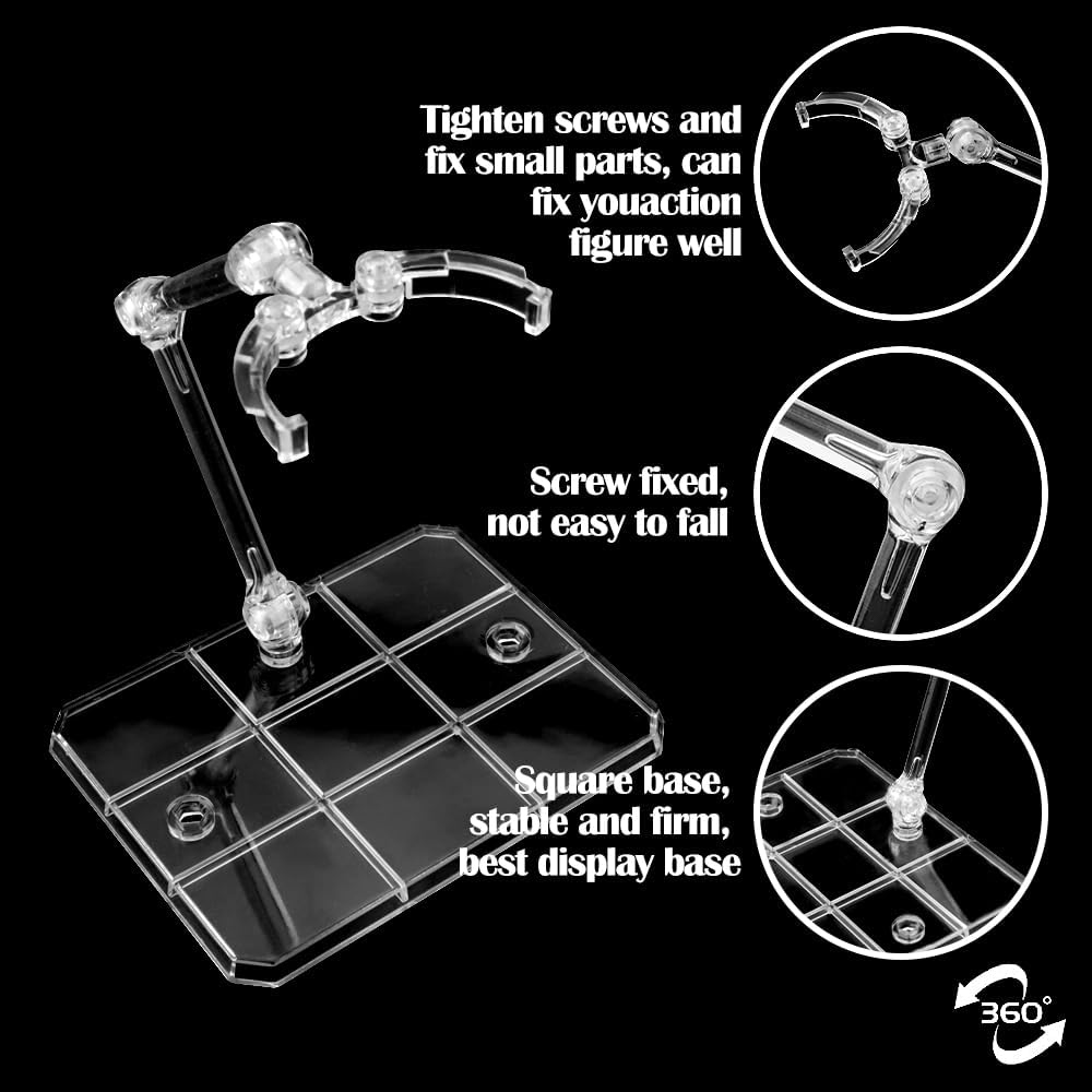 Penyangga Figur Akrilik Transp - Action Figure Stand ulasan dan harga