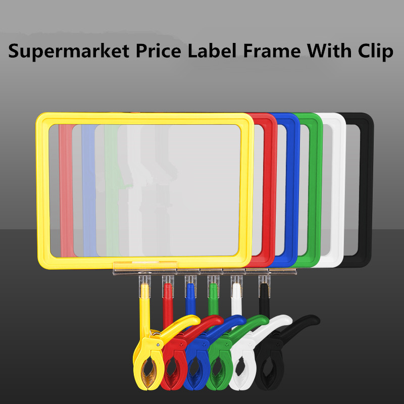 5 Buah A4 Tahan Air Label Rak  - Pop Display Shelf ulasan dan harga
