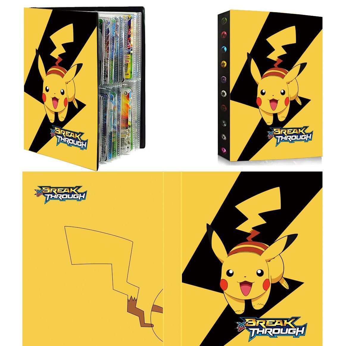 240 buah Album Kartu Kartun Po - Pokemon Binder Card ulasan dan harga