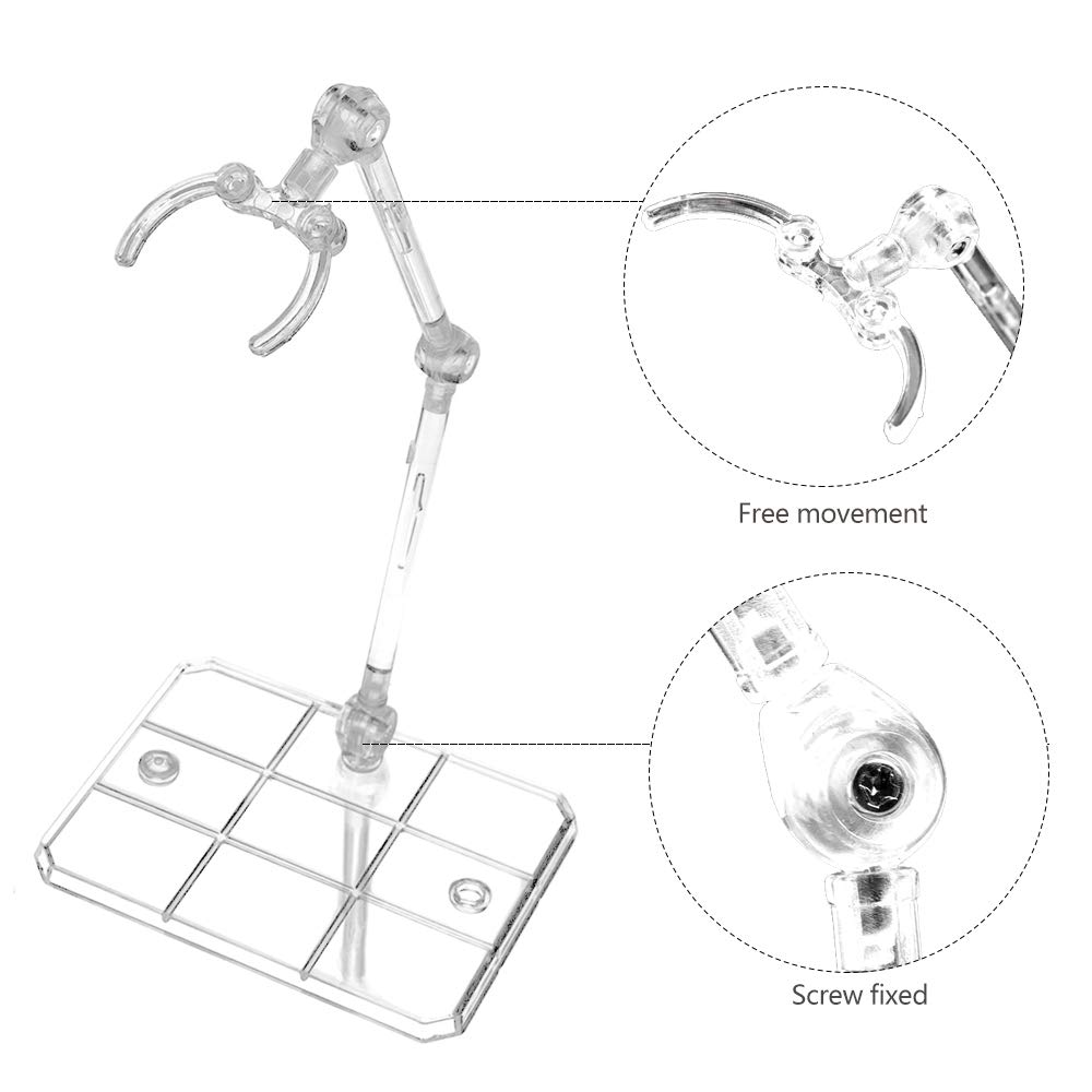 Dudukan Figur Aksi Bening, Dud - Action Figure Stand ulasan dan harga