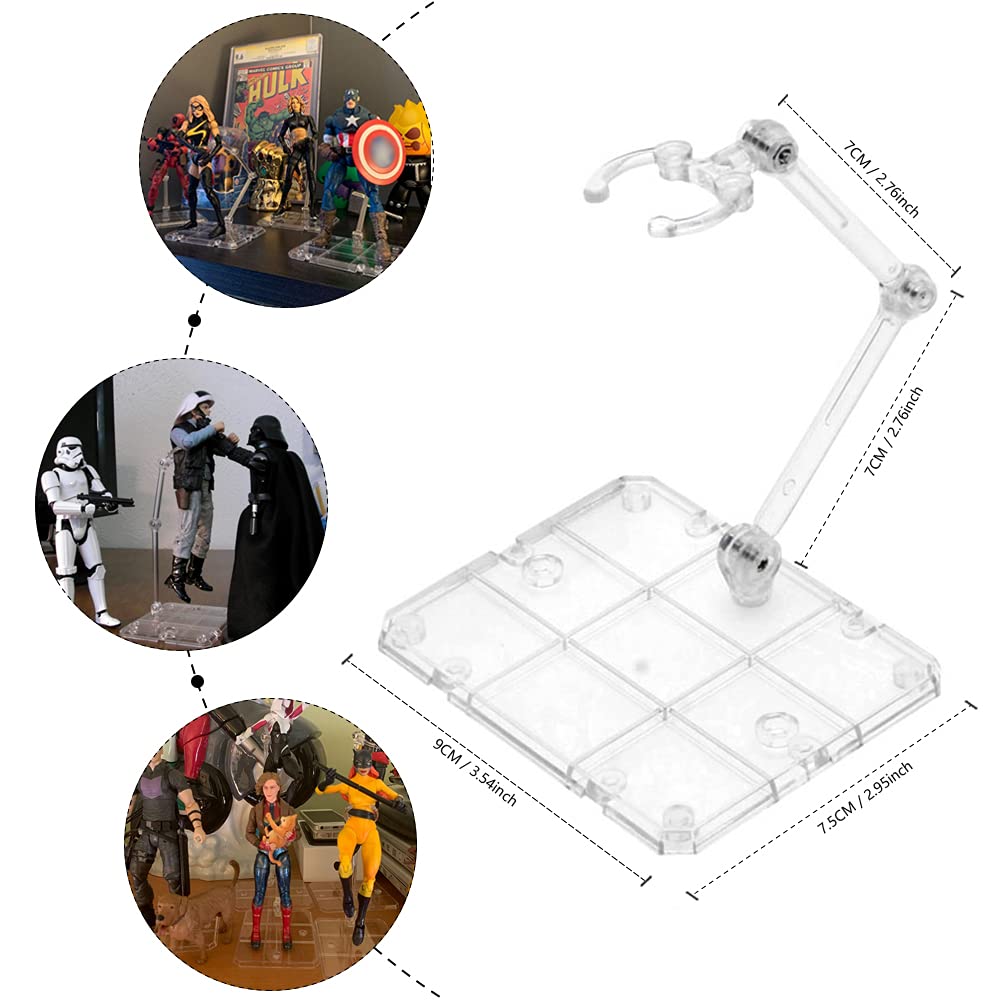 Dudukan Figur Aksi Bening, Dud - Action Figure Stand ulasan dan harga